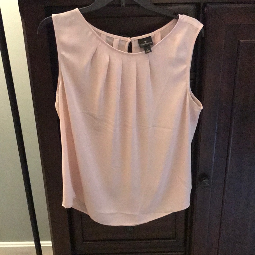 Beautiful light pink soft blouse